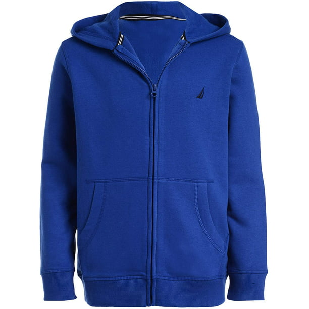 Nautica Boys' Fleece Zip-up Hoodie Sweatshirt